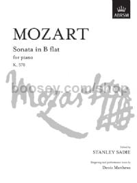 Sonata in B flat, K. 570