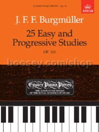 25 Easy and Progressive Studies, Op. 100 for piano