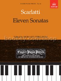 11 Sonatas for piano solo