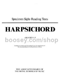 Specimen Sight-Reading Tests for Harpsichord, Grades 4-8