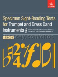 Specimen Sight-Reading Tests for Trumpet and Brass Band Instruments (Treble clef), Grades 6–8