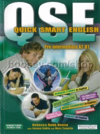QSE Quick Smart English Pre-intermediate Student's Book with 2 CDs New Edition (A2-B1)