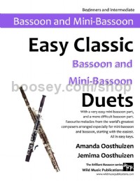 Easy Classic Mini-Bassoon and Bassoon Duets