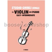 Studio Ghibli Songs for Violin, Easy-Intermediate