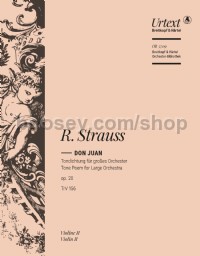 Don Juan Op. 20 TrV 156 (Violin II)