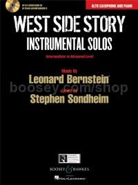 West Side Story Instrumental Solos: Alto Saxophone (Book & CD)