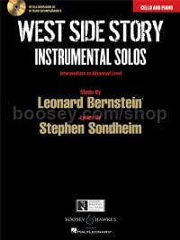 West Side Story Instrumental Solos: Cello (Book & CD)