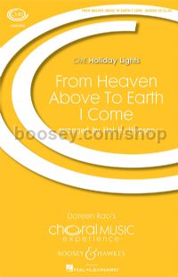 From Heaven Above To Earth I Come (SATB & Piano)