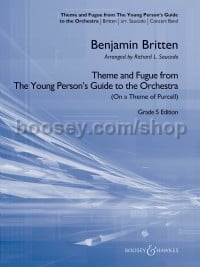 Theme and Fugue from The Young Person's Guide to the Orchestra (Score & Parts)