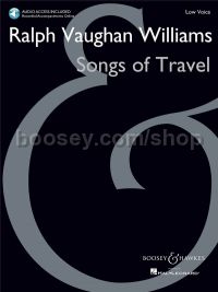 Songs of Travel (Low Voice & Piano) - Book & Online Audio Downloads