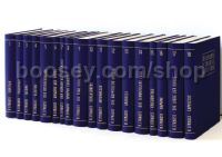 Study Scores of the Complete Stage Works - 18 volumes (leather)