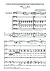 Vocalise (SATB a cappella with divisi and optional solo)