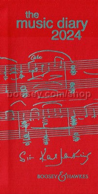 Music Diary 2024 (red)