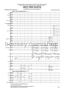 Sing the earth (Full Score & Parts) - Digital Sheet Music