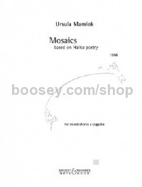 Mosaics (Mixed Chorus A Capella)