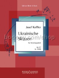 Ukrainische Skizzen op. 27 (String Quartet)
