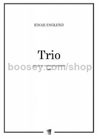Piano trio for violin, violoncello and piano (Score & Parts)