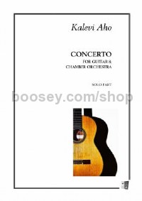 Concerto for guitar and chamber orchestra (Part)