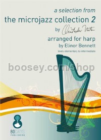 A selection from the Microjazz Collection 2 arranged for Harp