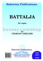 Battalja for organ solo