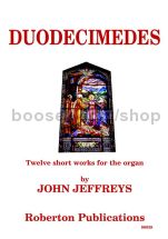 Duodecimedes for organ solo
