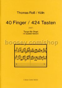 40 Finger/424 Tasten (1997) - Organ
