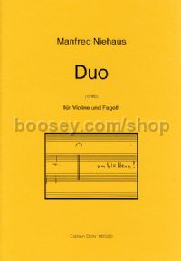 Duo - Violin & Bassoon (score)
