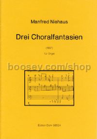 3 Chorale Fantasies - Organ