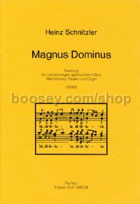 Magnus Dominus - Mixed Choir, 2 Trumpets, Trombone, Timpani & Organ (score)
