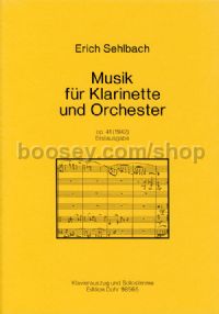 Music for Clarinet and Orchestra - Clarinet & Piano