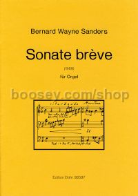 Sonata brève - Organ