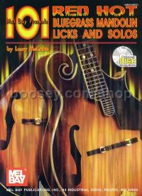 101 Red Hot Bluegrass Mandolin Licks & Solos (Book & CD)