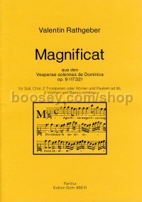 Magnificat op. 9 - Soloists, Choir & Orchestra (score)