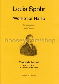 Fantasie in B minor op. 118 - Harp & Violin