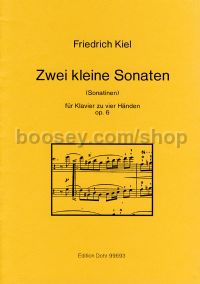 12 Little Sonatas (Sonatinas) op. 6 - Piano 4 Hands (score)