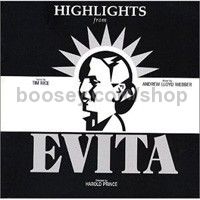 Evita - Original Cast (Highlights) (Decca Audio CD)