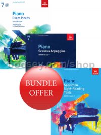 ABRSM Piano Exams 2019-2020 Grade 7 Bundle Offer (Book & CD) - Save 10%