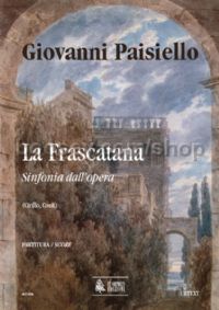 La Frascatana. Sinfonia (score)