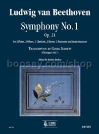 Symphony No. 1 Op. 21 arr. for wind ensemble (score)