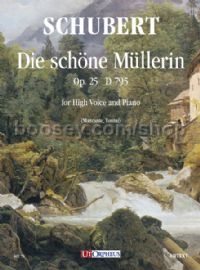 Die schöne Müllerin Op. 25 D 795 for High Voice & Piano