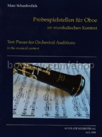 Testpieces for Orchestral Auditions