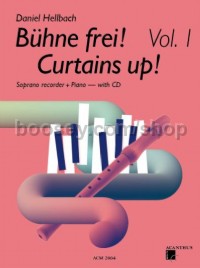Curtains up! Vol. 1 (Descant Recorder)