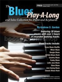 The Blues Play-A-Long and Solos Collection for Piano and Keyboards (+ CD)