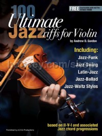 100 Ultimate Jazz Riffs for Violin (Book & Online Audio)