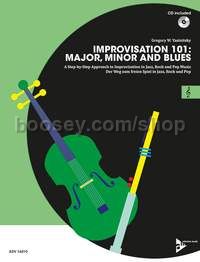 Improvisation 101: Major, Minor and Blues for C instruments (+ CD)
