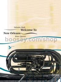 Welcome To New Orleans - 2 trumpets, trombone/baritone/horn in F, trombone/baritone/bass (score & pa