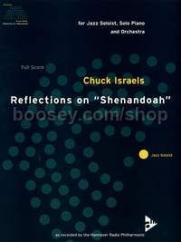 Reflections on Shenandoah - Jazz soloist, piano & orchestra (score & parts)