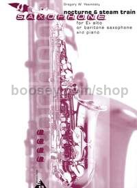 Nocturne & Steam Train - saxophone (A/Bar) & piano