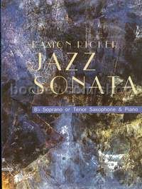 Jazz Sonata - saxophone (S/T) & piano (score & parts with CD)