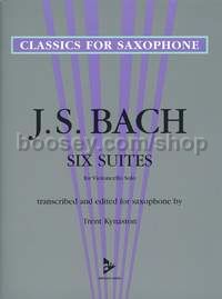 Six Suites for Violoncello Solo - saxophone